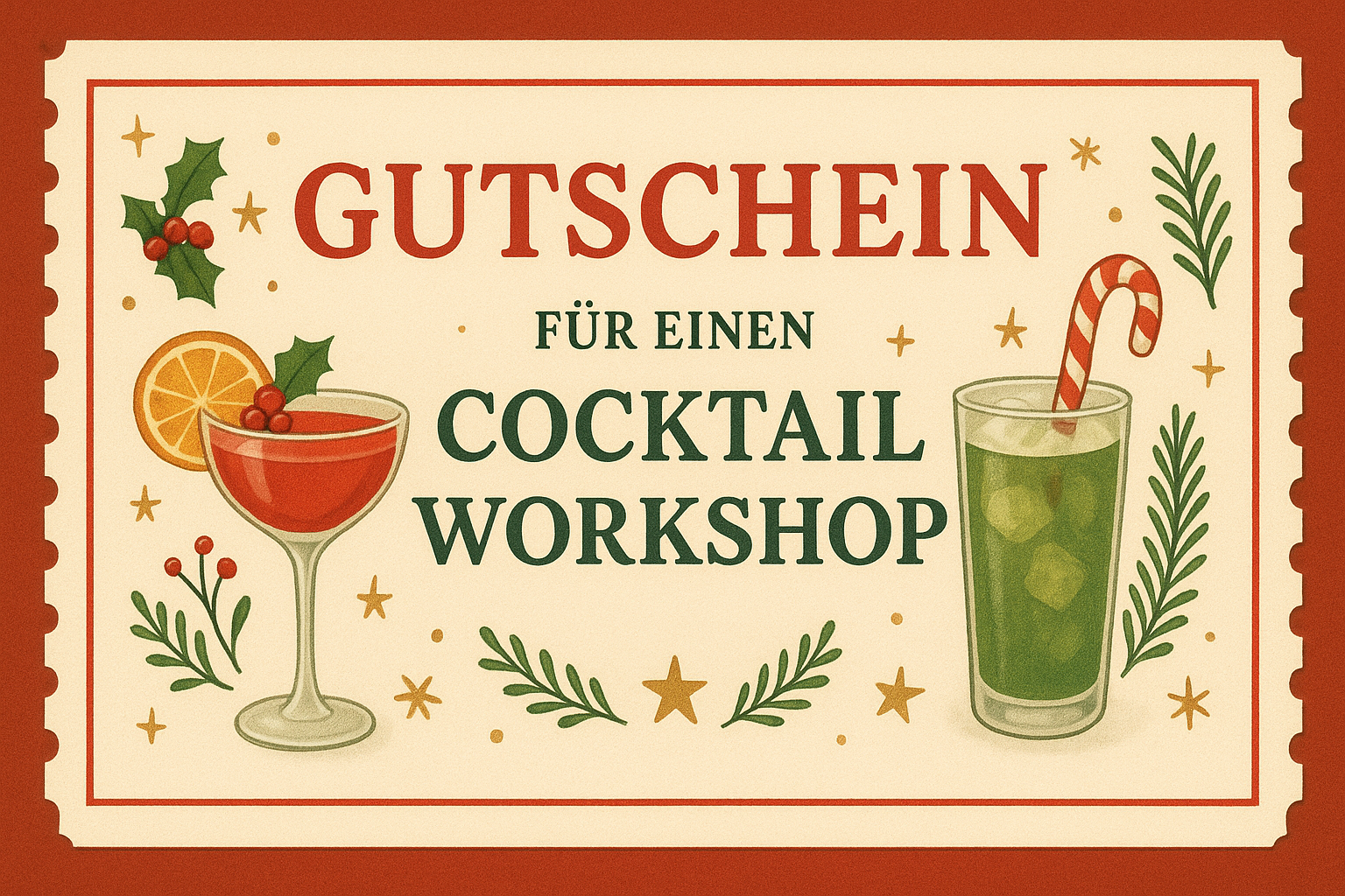 Gutschein Cocktail Workshop Erfurt Bargeflüster Erfurt